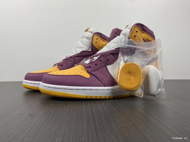 Rep MAX Jordan OG 1 Air Brotherhood High 555088-706 0818